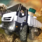 off­road extreme truck driving android application logo